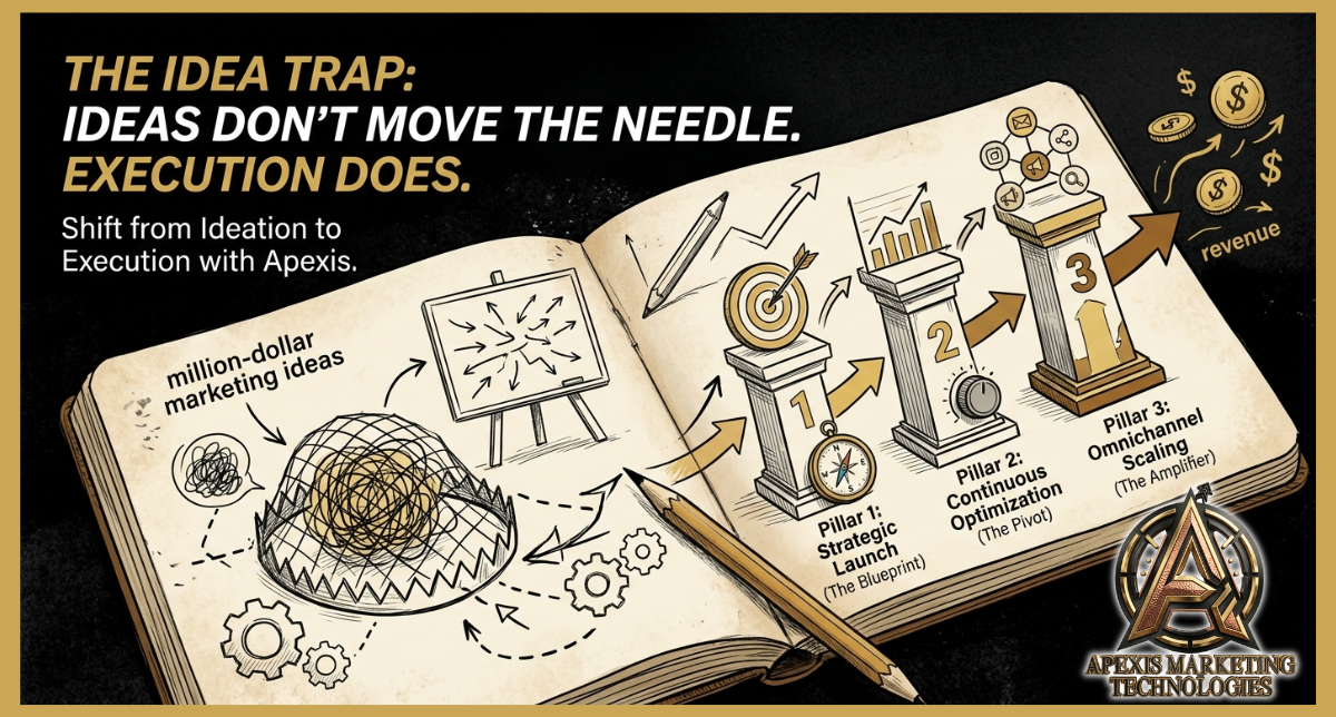 The Idea Trap: Why Your Best Marketing Concepts Never Leave the Whiteboard