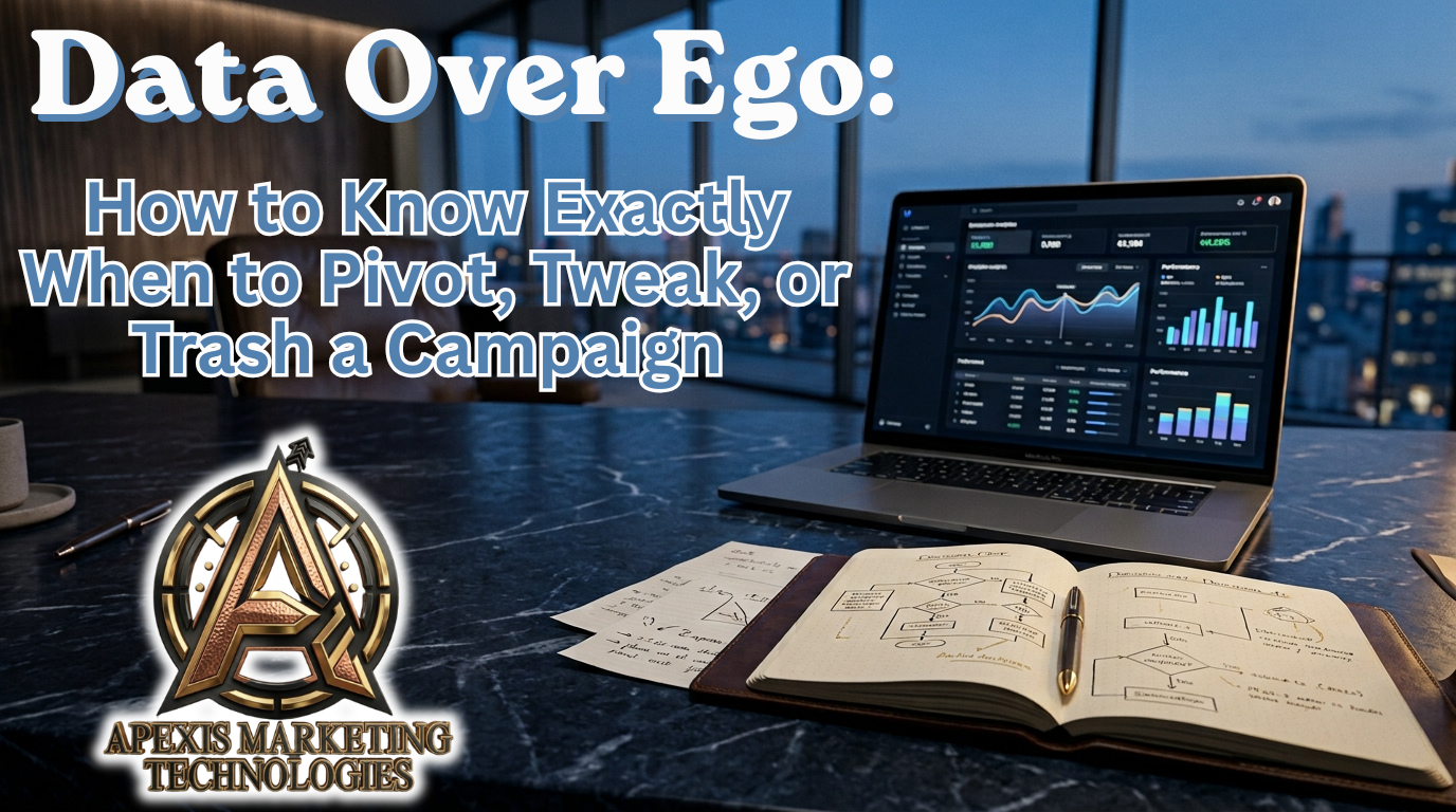 Data Over Ego: How to Know Exactly When to Pivot, Tweak, or Trash a Campaign